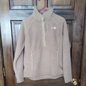 The North Face Beige Fleece Jacket